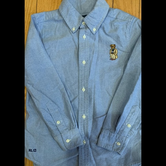 Polo Ralph Lauren Other - RALPH LAUREN BUTTON DOWN SHIRT WITH TEDDY